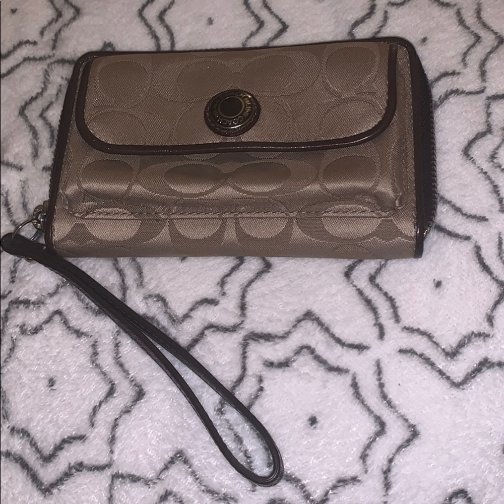 Coach wristlet